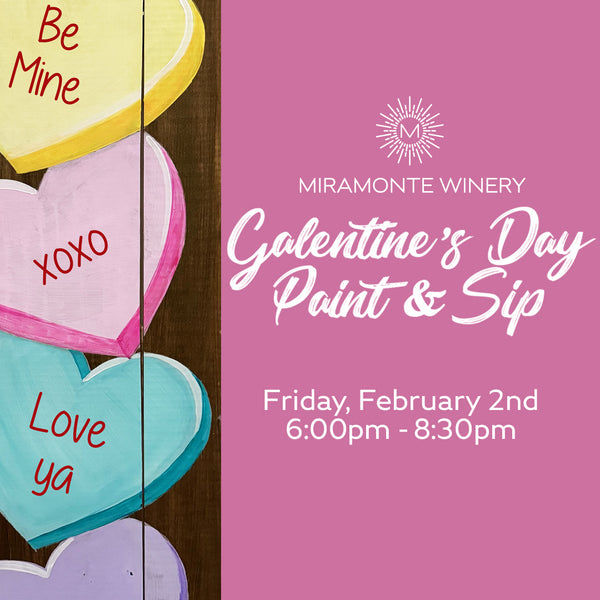 1/31: Galentine's Wine Glass Paint Party — Welcome