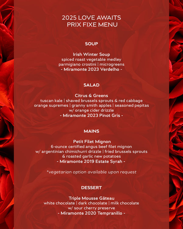 Love Awaits, Valentine Dinner